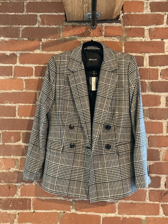 Madewell Jackets & Blazers - The Rosedale Blazer in Plaid size 6